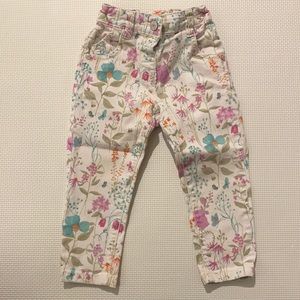 Next floral print toddler jeans